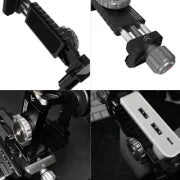 Andycine VLOGGER UNIVERSAL ADAPTER FOR MOBILEPHONE AND SSD BUILT-IN COLD SHOE MOUNT AND 1/4 THREADED HOLES