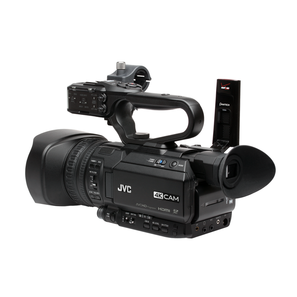 GY-HM250U 4K COMPACT HANDHELD CAMCORDER w/INTEGRATED 12X LENS