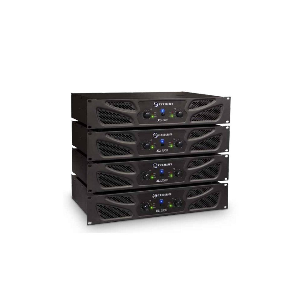 CROWN XLI SERIES POWER AMPLIFIERS