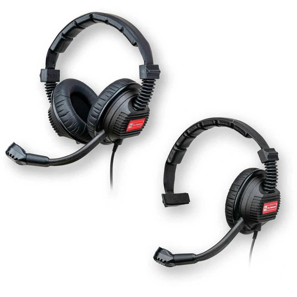 Pro Intercom SMH210 and DMH220 Headsets